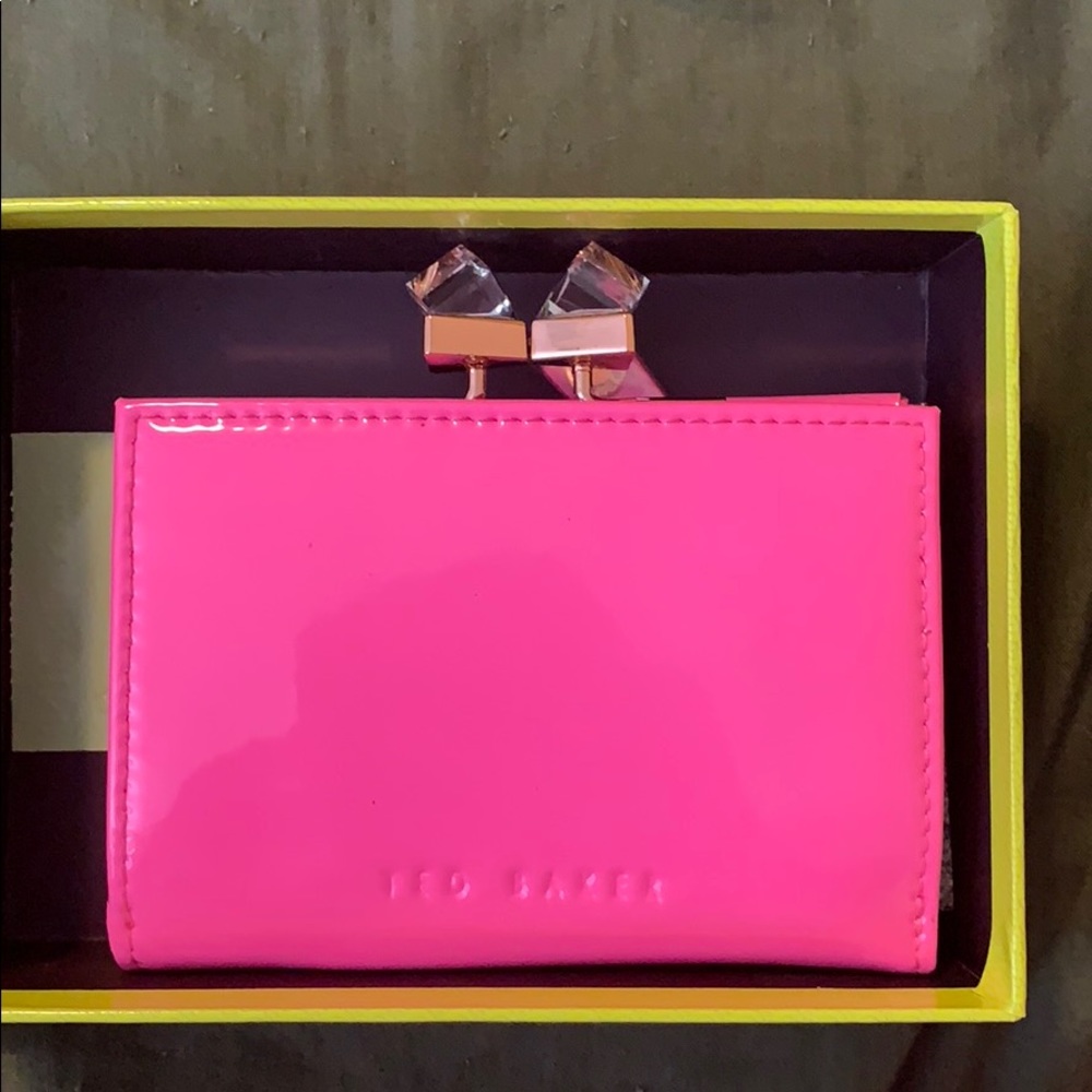 Ted Baker London Crystal Popper wallet